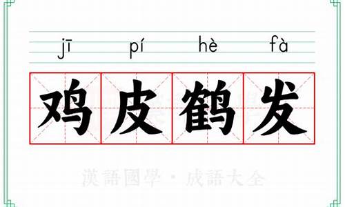 鸡皮鹤发-鸡皮鹤发是什么生肖