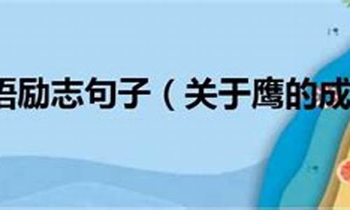 关于鹰的成语大全四个字-关于鹰的成语